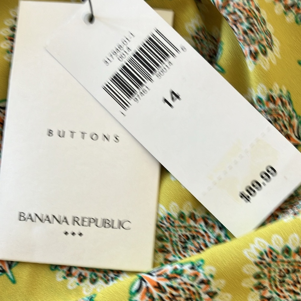 Banana Republic short sleeved dress. NWT - Picture 5 of 6